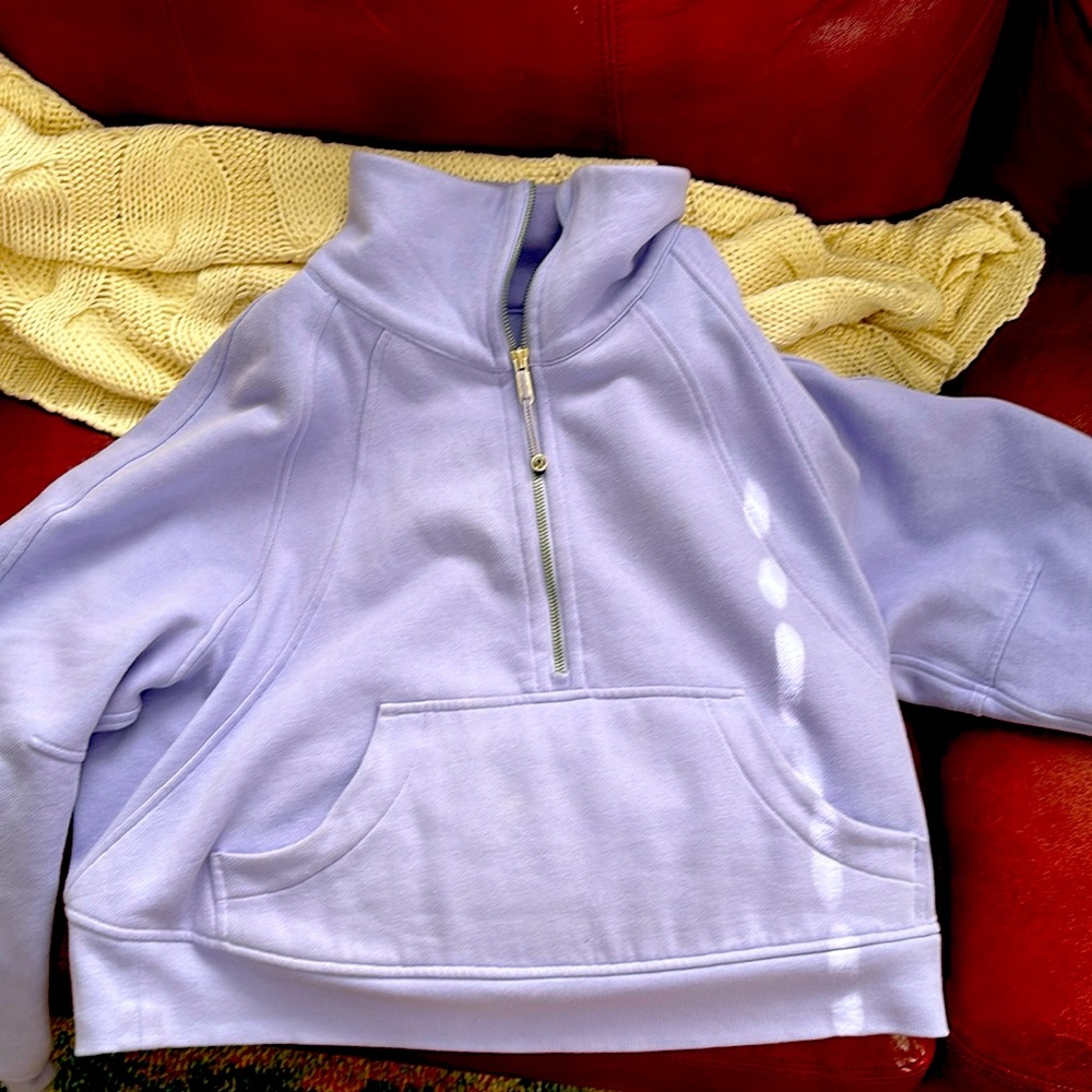 Lululemon half zip scuba